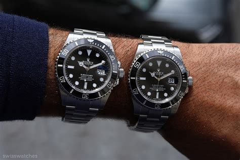 rolex submariner 40mm on wrist|rolex submariner 40mm vs 41mm.